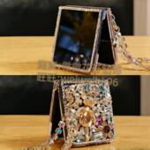 适用联想MOTO摩托罗拉RAZR60ULTRA折叠屏50带挂绳手链壳膜一体新款 pro镶钻奢华高级感轻奢保护套外壳 女时尚