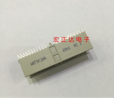 ERNI 923190 CPCI P1连接器 PCB 5*22 A型公座 带屏蔽110pin