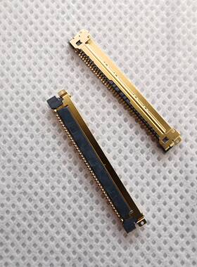 20455-040E-66 0.5mm间距40pin液晶屏插座  I-PEX插座 LVDS连接器