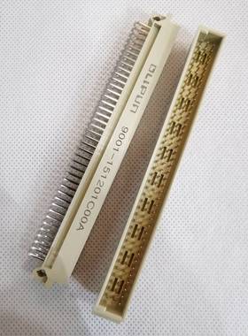 9001-151201C00A 3排120针/芯 3*40P 欧式插座弯脚 3120弯公