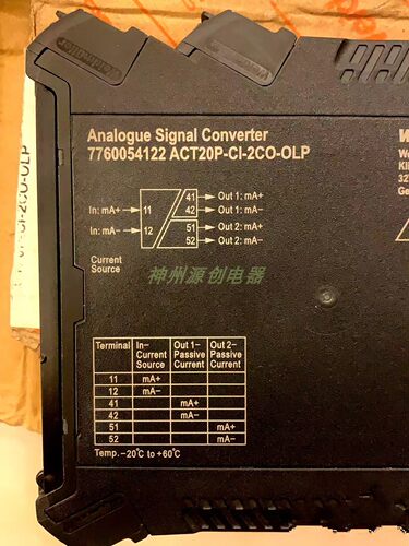 全新 Weidmuller/魏德米勒ACT20P-CI-2C0-OLP   7760054122