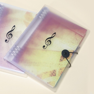 乐谱符号本老师推荐PP可拆卸B5活页本学生党上班族文具记事送礼