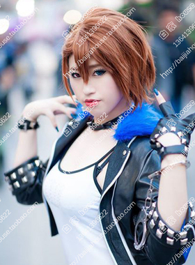 VOCALOID V家 千本樱 MEIKO 大姐 金棕色  短发 cosplay假发