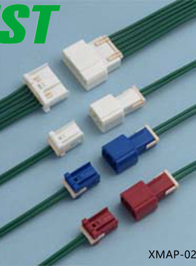 千金电子XMAP-02V-4-Y塑壳JST日本压着端子原厂大批量现货