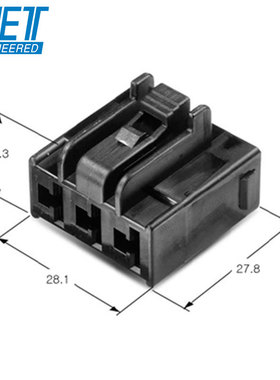 千金淘宝MG653993-5接插件KET塑壳连接器大批量供应