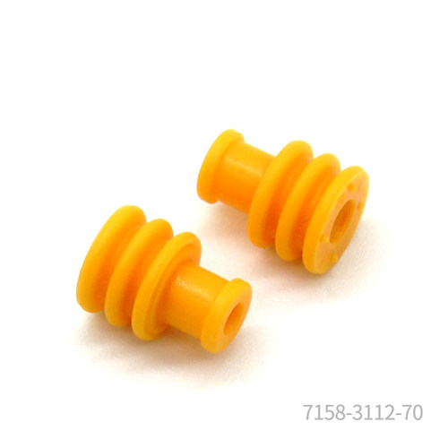 【J】千金供应7158-3112-70接插件防水栓汽车专用连接器量大从优