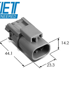 千金供应MG610499-5塑壳接插件KET连接器现货
