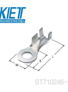 千金供应ST710246-2圆形端子接插件KET连接器量大从优