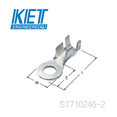 千金供应ST710246-2圆形端子接插件KET连接器量大从优