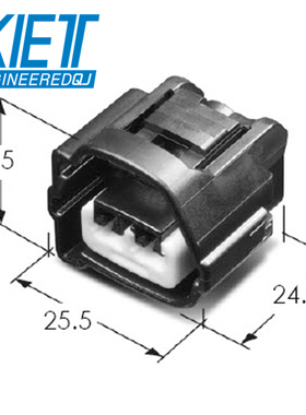 千金供应MG641637塑壳接插件KET连接器量大从优