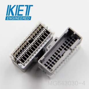 【J】千金供应MG643030-4塑壳接插件KET连接器现货量大从优
