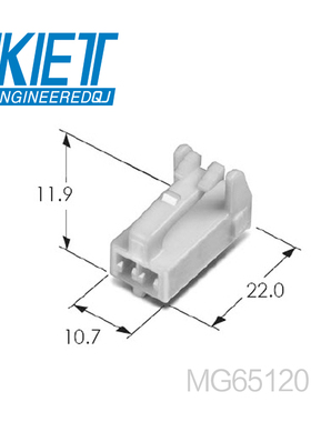 千金供应MG651201塑壳接插件KET连接器现货