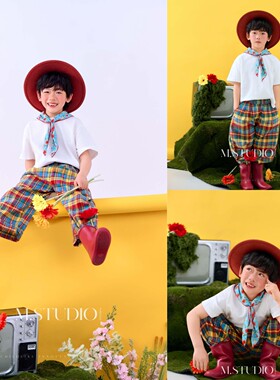 2026新款男童多巴胺摄影服