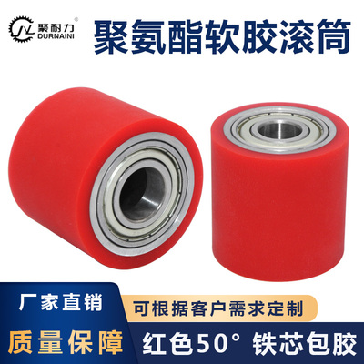 软胶轮耐磨定制传输无动力滚筒