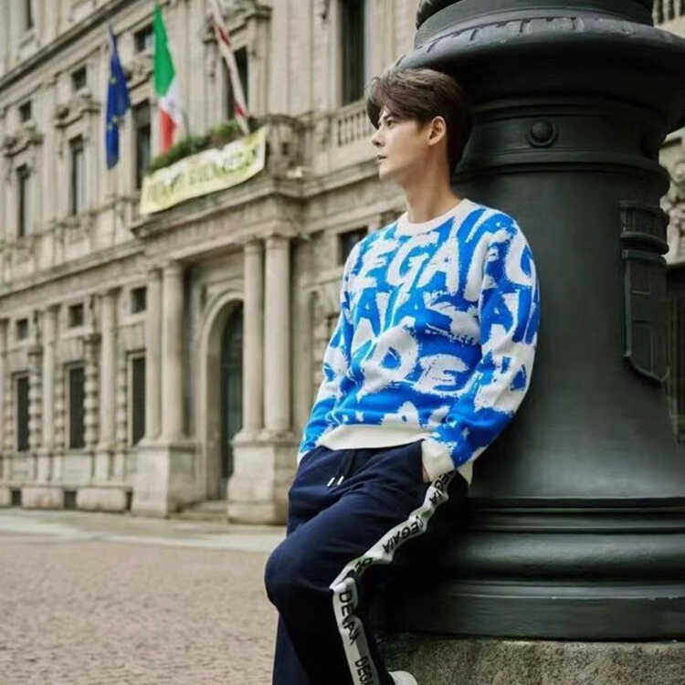 秋冬新款男士羊绒衫100纯羊绒活力青年针织时尚毛衣潮男上衣,男装,羊绒套衫,淘宝优惠券,粉丝福利购,淘宝优惠卷