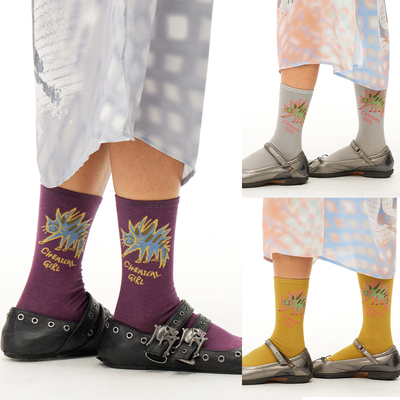 化学少女chemical炸毛小猫袜