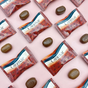 GINMAR金玛冰萃咖啡硬糖结婚喜糖高颜值办公室休闲散装零食小吃