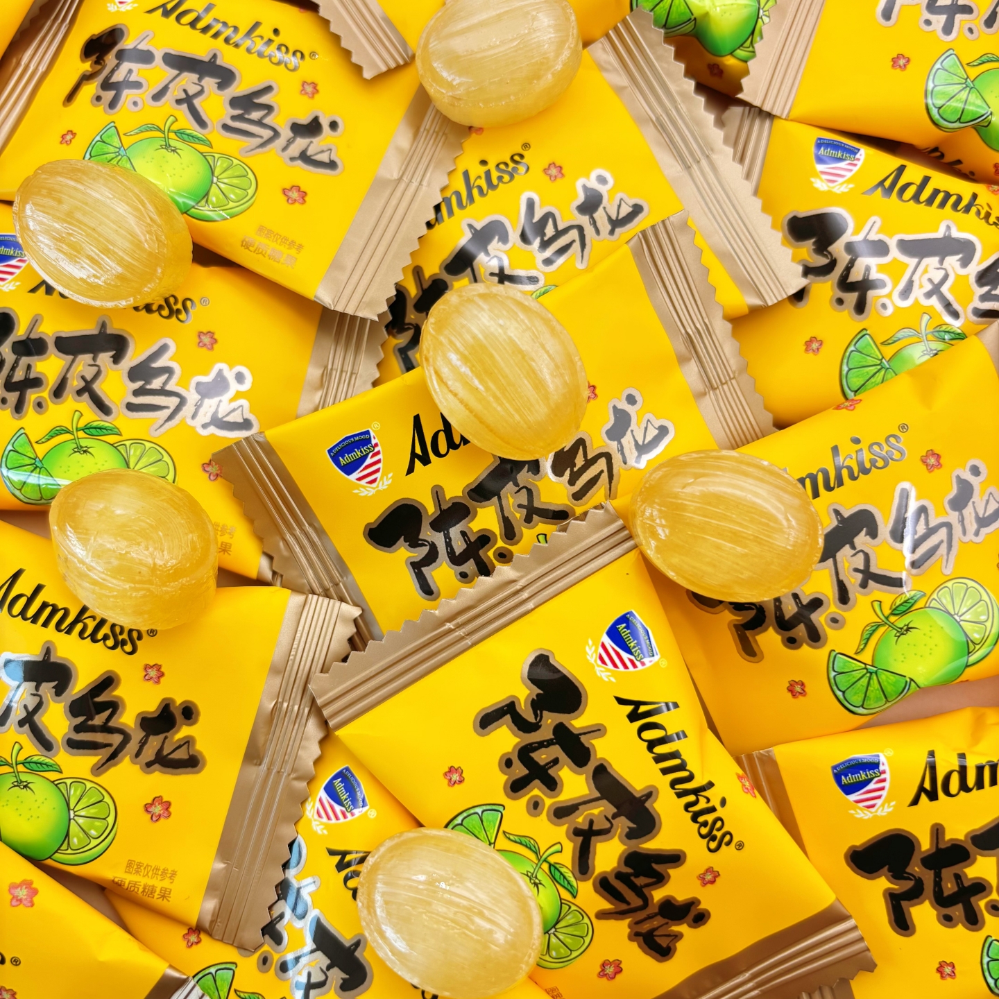 Admkiss陈皮乌龙味硬糖