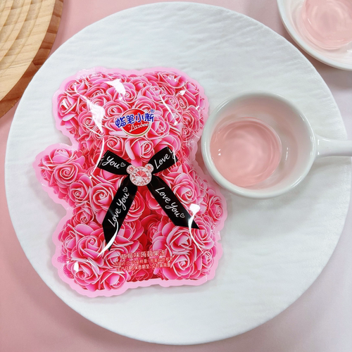 蜡笔小新草莓味蒟蒻果冻小熊卡通散装解馋休闲零食喜糖婚糖