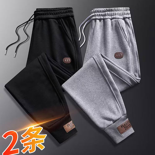 清仓捡漏外贸原单尾货处理休闲裤男夏季薄款束脚宽松大码运动裤子