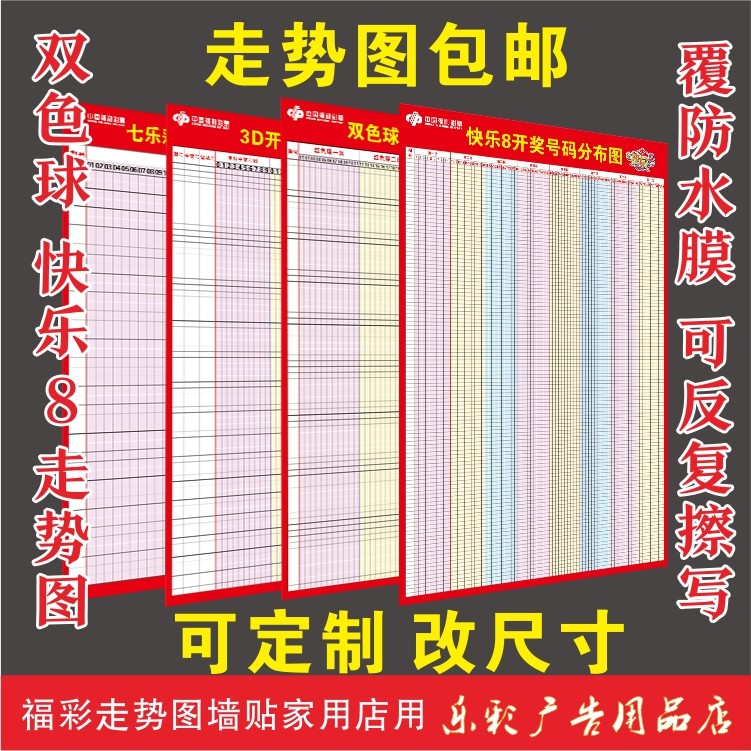 双色球福彩体彩彩票店投注3D快乐8大乐透体育开奖号码分布走势图