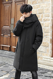 2023冬季新款韩版中长款棉衣男士宽松休闲大码外套棉服8811-P80，男装棉衣，星座1310