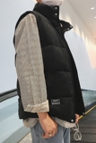 加厚棉服马甲男士背心2023秋冬季潮牌立领坎肩羽绒棉马夹8086/P50，男装背心/马甲，星座1310