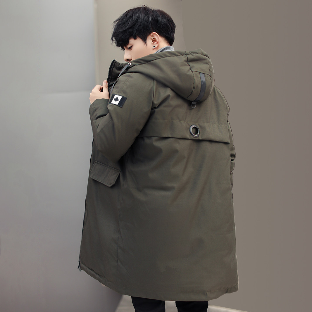 M-5XL男士中长款棉衣加厚潮流休闲男棉服外套加肥加大码8088-P95,男装棉衣,星座1310