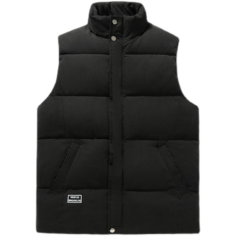 M-5XL四色秋冬季立领保暖坎肩背心棉马甲男无袖棉服外套8086-P50,男装背心/马甲,星座1310