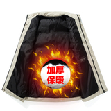 M-5XL四色立领保暖坎肩背心棉马甲男无袖棉服外套1310-8086-P50，男装背心/马甲，星座1310