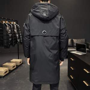 大货主推棉服男中长款大码加厚连帽棉衣外套 XZ1310-8088-P95图片