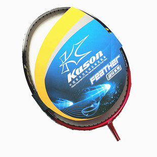 超轻5U全碳素纤维儿童小学生成人羽毛球拍凯胜A3单拍A4控球型特价