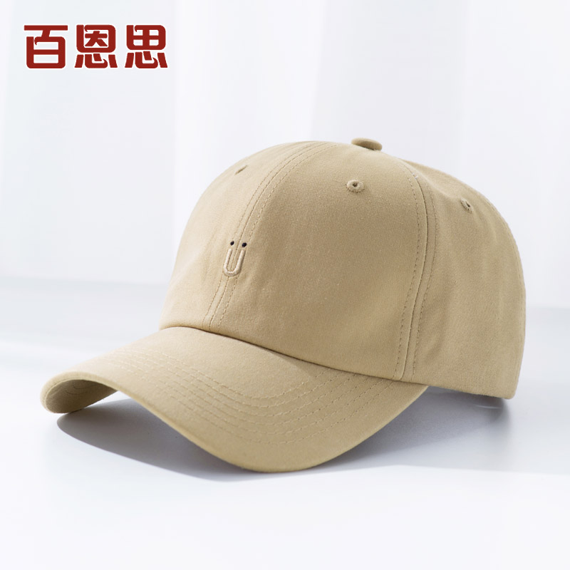 棒球帽子男女士春夏季夏天韩版时尚潮ins风鸭舌帽子情侣帆布遮阳