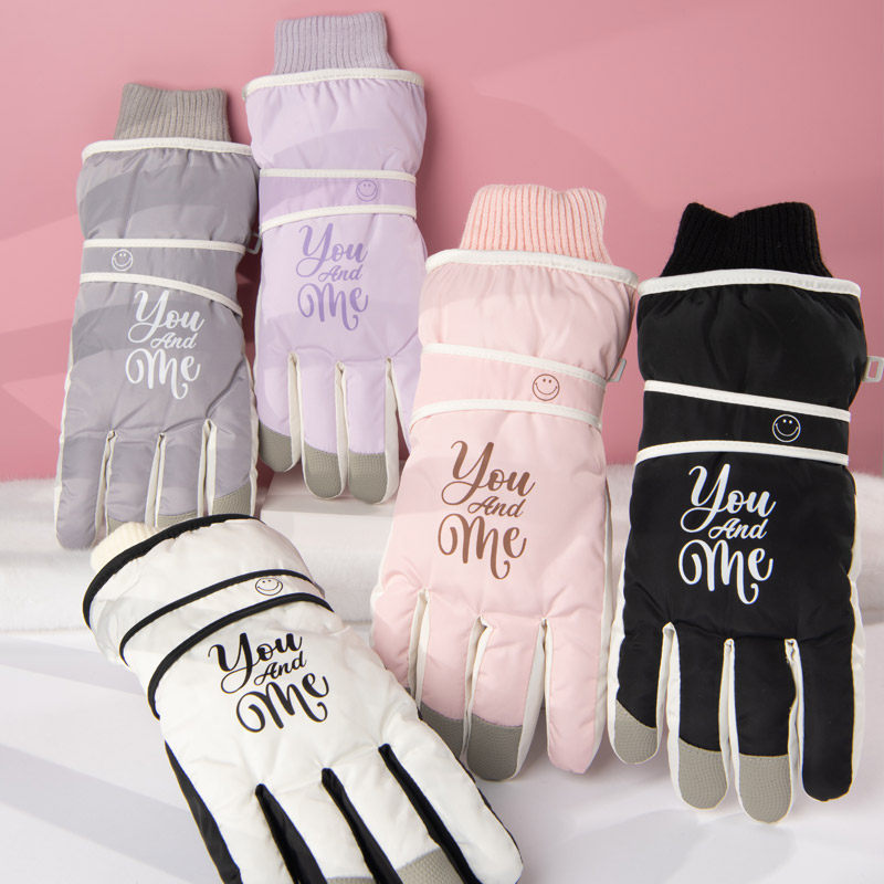 滑雪手套女冬季保暖可触屏防寒玩雪防泼水加绒厚骑行电动车棉手套,服饰配件/皮带/帽子/围巾,手套,淘宝优惠券,粉丝福利购,淘宝优惠卷