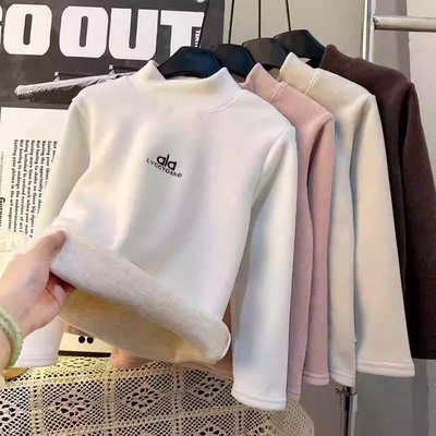 【婷二严选】【顾奈】男童半高领打底衫秋冬季儿童大童保暖