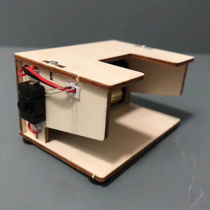 科技小发明手工制作材料包幼儿园区角科学儿童diy益智验钞机玩具