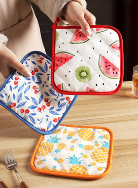 餐垫砂锅垫桌垫棉线简约风餐桌隔热垫酒店餐盘垫轻奢中式家用垫子