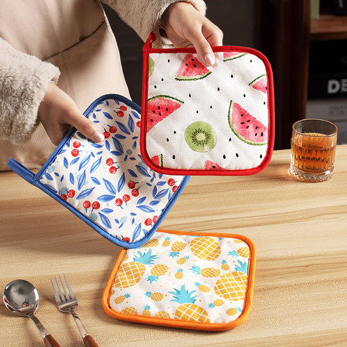 餐垫砂锅垫桌垫棉线简约风餐桌垫