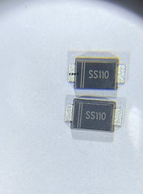 SS110F 晶导微 超薄SMAF 全新肖特基二极管 贴片二极管 丝印SS110