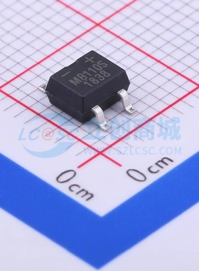 MB110S 贴片SOP-4/MBS-4 晶导微 丝印MB110S 大功率肖特基桥堆