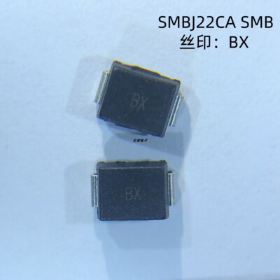 晶导JD晶导微SMBJ22CA丝印BX