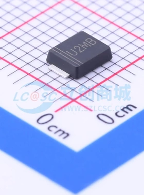 晶导微US2MBF丝印U2MB SMBF封装 2A电流1000V耐压 超快恢复二极管