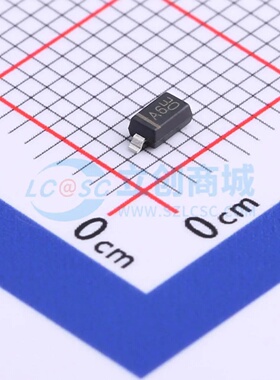 晶导微MM1Z43B 丝印A6 500mW 43V 2% SOD-123封装 贴片稳压二极管
