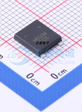 晶导微MSB50M丝印MB50M UMSB封装 5A电流1000V耐压贴片桥式整流器