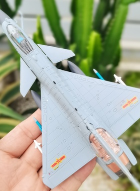 印巴战争歼10C战斗机仿真合金j10飞机成品军事模型摆件收藏礼品