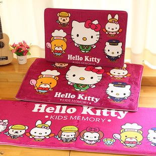 浴室吸水可爱防滑地毯入口门门厅地垫卡通浴室卧室入口地垫