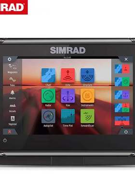 SIMRAD西姆拉德 GO系列探鱼器 三合一支持雷达导航海图仪中文声呐
