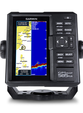 GARMIN佳明CHIRP多功能便携式导航仪GPSMAP585PLUS 6英寸WVGA屏