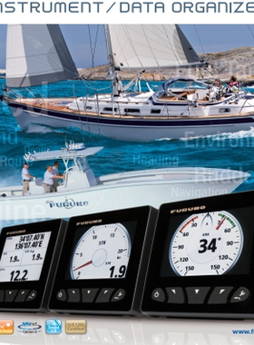 FURUNO古野4.1英寸彩色lcd船用设备显示器型号FI-70低能耗