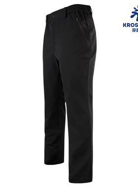 KROSSTORM穿越风暴户外男秋防泼水防风透气 四面弹软壳裤109030
